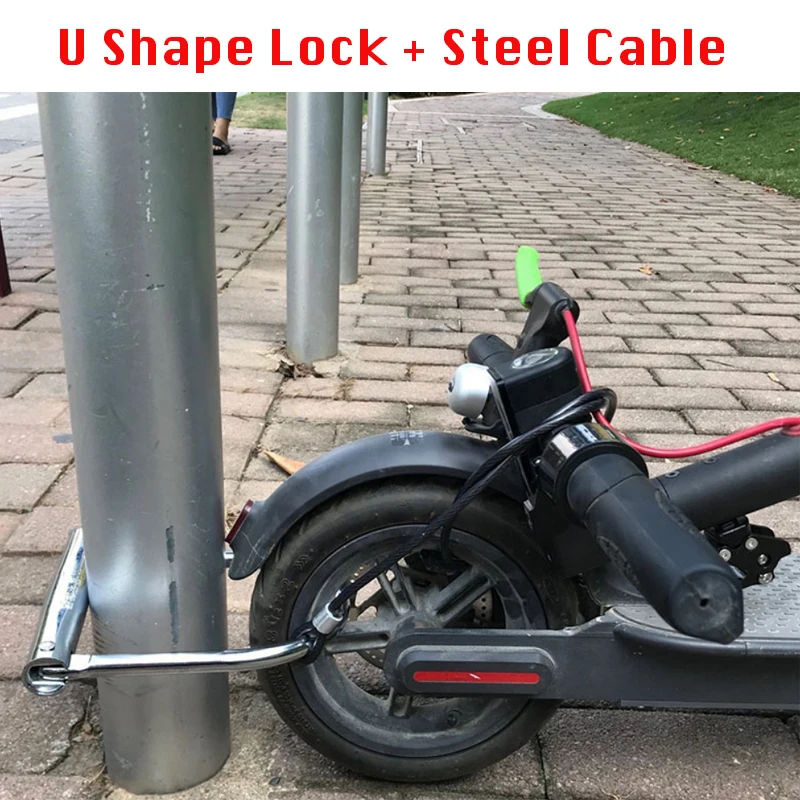 Замок для шин со стальным проводом замок электроскутера скейтборда колеса Xiaomi