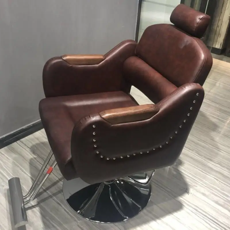 Cabeleireiro Barberia макияж Kappersstoelen мебель салон красоты де Belleza Парикмахерская Barbearia Cadeira Silla парикмахерское кресло - Цвет: MODEL H