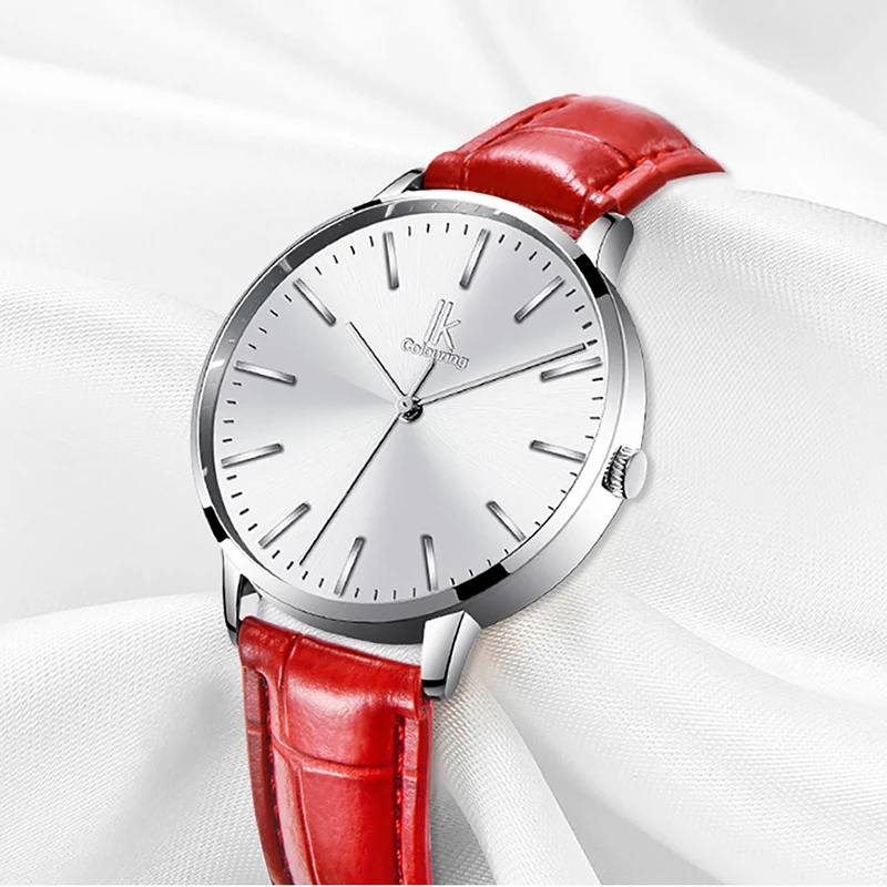 Модные женские часы IK окрашенные повседневные брендовые дамские наручные