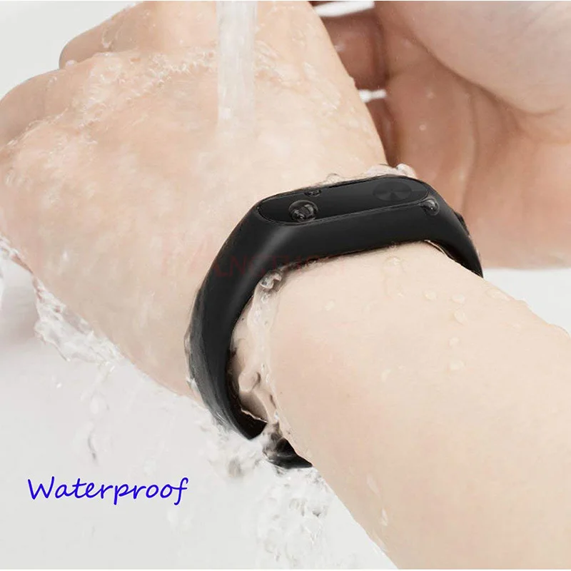 Цветной ремешок для наручных часов mi band 2 аксессуары Pulseira сменный силиконовый