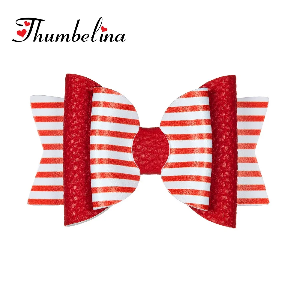Thumbelina Радужная принцесса заколки для волос повязки для волос с блестками с зажимом Танцевальная вечеринка бант заколка для волос для девочек аксессуары для волос