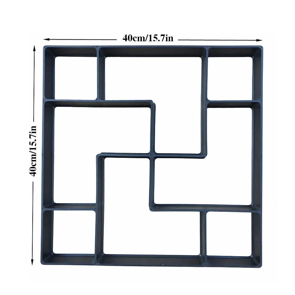 Форма для самостоятельного изготовления мощения бетона сада лужайки дорожек