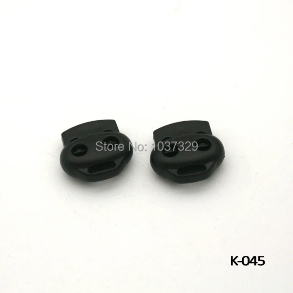 K 045 черный пластиковый шарик шнур замок переключение Пластик 2 пробки для