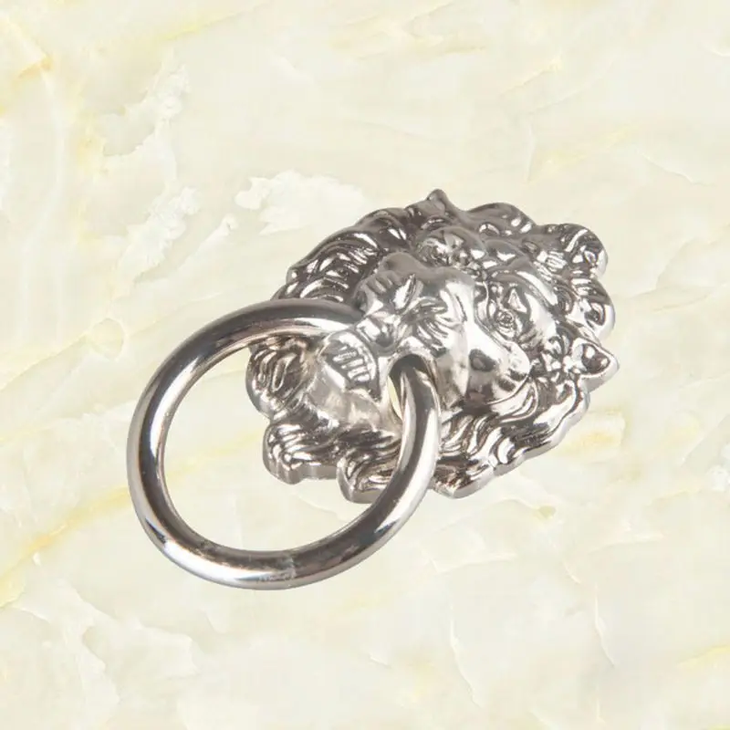 Античная бронзовая Львиная голова тянет для комода ящика шкафа дверные