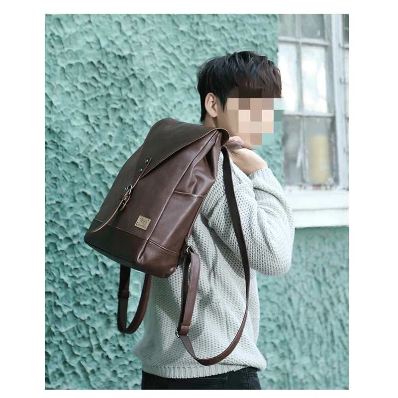 Лидер продаж! Мужской рюкзак для путешествий, женский модный рюкзак mochilas, школьная мужская кожаная деловая сумка, большая дорожная сумка для ноутбука