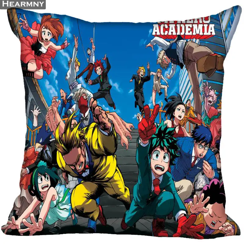 2 Декоративная Наволочка на заказ BOKU no Hero Academy квадратная Наволочка на молнии 35X35,40x40,45x45 см(одна сторона - Цвет: 2