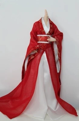 1/6 BJD Obtisu древний костюм куклы одежда коагуляции синий