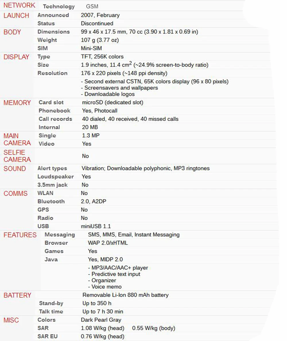 W510 разблокированный GSM Quad Band флип Motorola W510 разблокированный 1," 1.3MP флип сотовый телефон