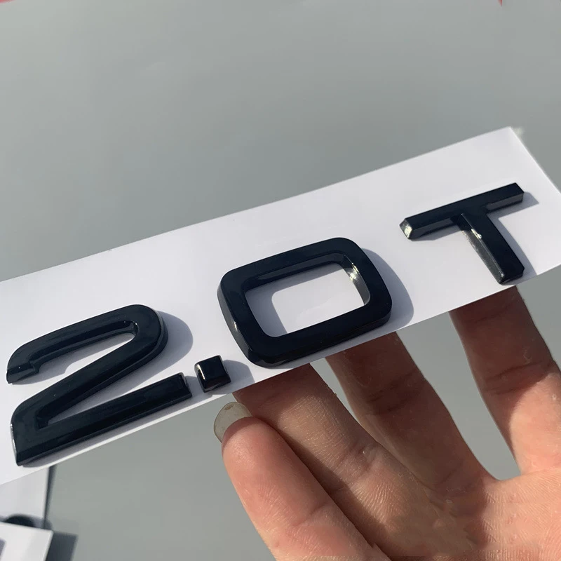 2.0T 30-40 45 50 55 TFSI 1,8 т 2,0 2,4 2,8 3,0 Т 3,2 3,6 4,2 A3 A4L A5 A6L A7 A8L Q3 Q5 Q7 глянцевый черный эмблемы багажник автомобиля Стикеры - Цвет: 2.0T
