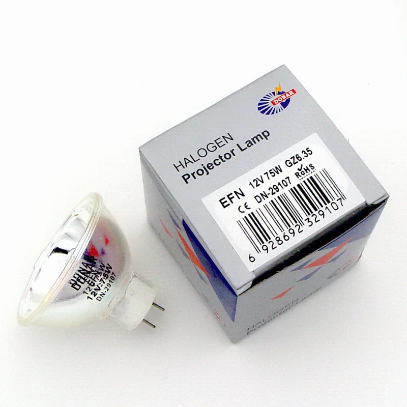DONAR DN-29107 EFN 12В 75 Вт 75вт 64615 6853fo галогенная лампа Микроскоп Zeiss эндоскоп источник