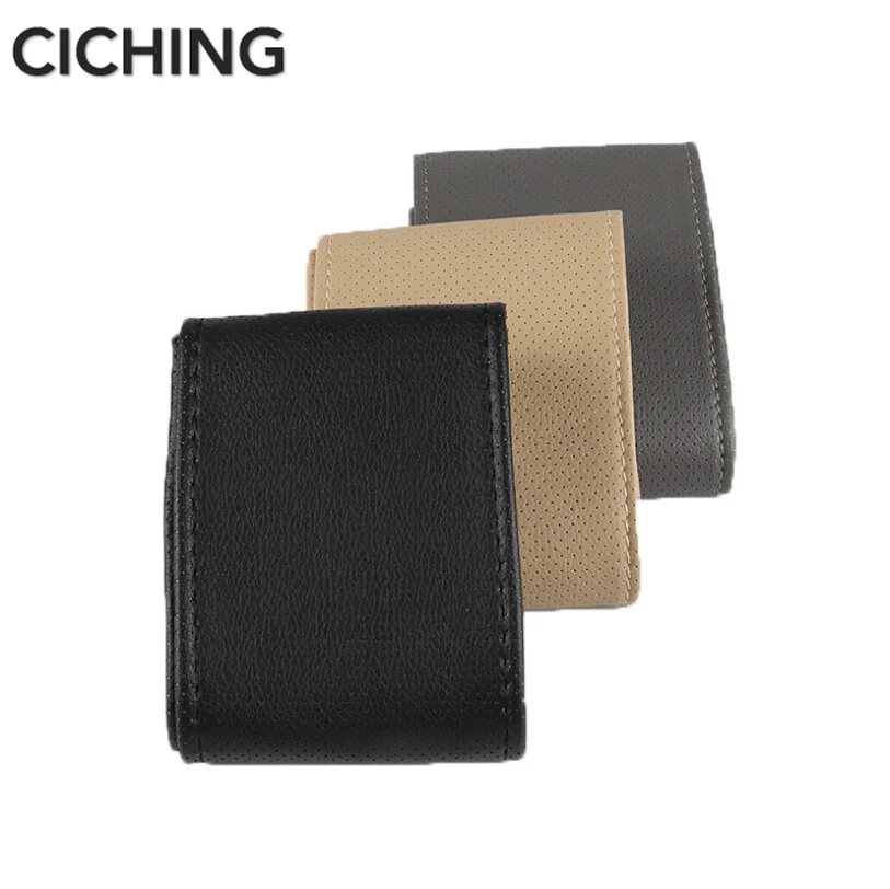 Кожаный чехол рулевого колеса автомобиля оплетка для Mazda 3 6 CX 5 323 CX5 2 626 MX5 Skoda Octavia A5