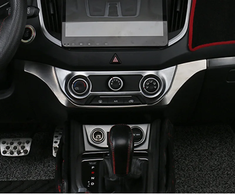 

1PC For Hyundai Ix25 Air conditioning switch adjustment decoration frame Central control decoration Trim