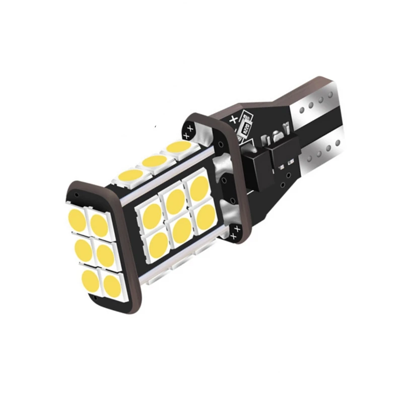 10 шт. автомобильные светодиодсветодиодный лампы T15 921 W16W 24 SMD 3030|Сигнальная лампа| |