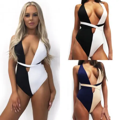 Хит продаж женский слитный купальник бикини с пуш ап и подкладкой бандажный