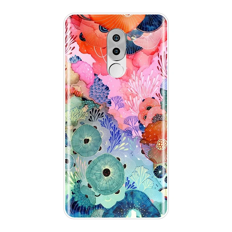 Чехол для телефона Huawei Honor 6A 4C 5C 6C Pro мягкий силиконовый чехол-накладка с