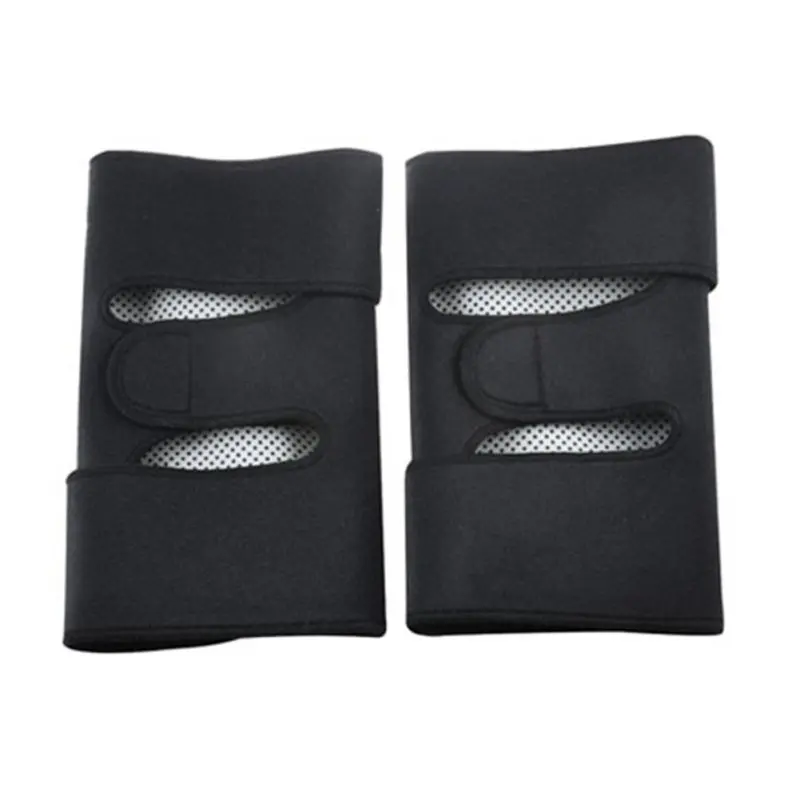 

2 Pcs tourmaline health care magnetic therapy self-heating knee pads knee support protection