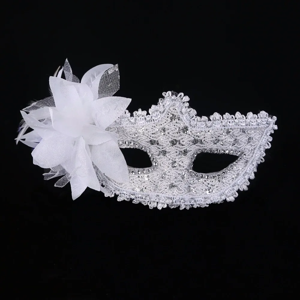1 шт. венецианская Маскарадная маска с блестками|party eye mask|masquerade masksvenetian lace |
