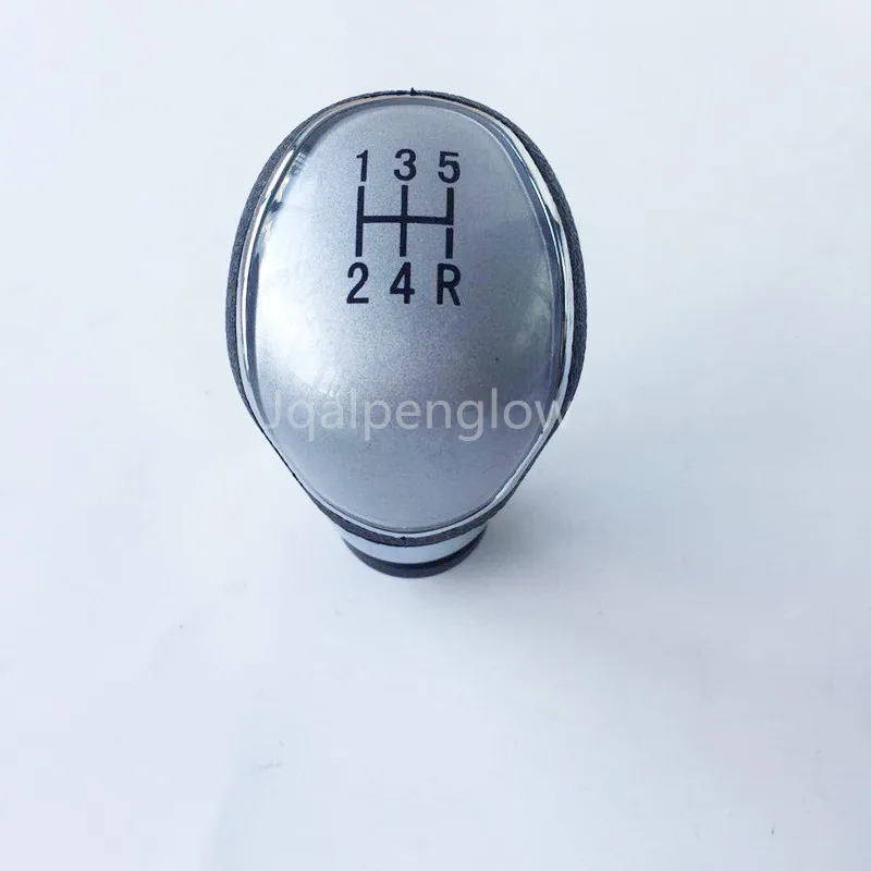 silver 5 gear knob Silver Black Gear Shift Knob 5 Gear 6 Speed Manual For Ford Focus 2 MK2 FL MK3 MK4 MK7 MONDEO KUGA GALAXY FIESTA Car Styling - Название цвета: silver 5 gear knob