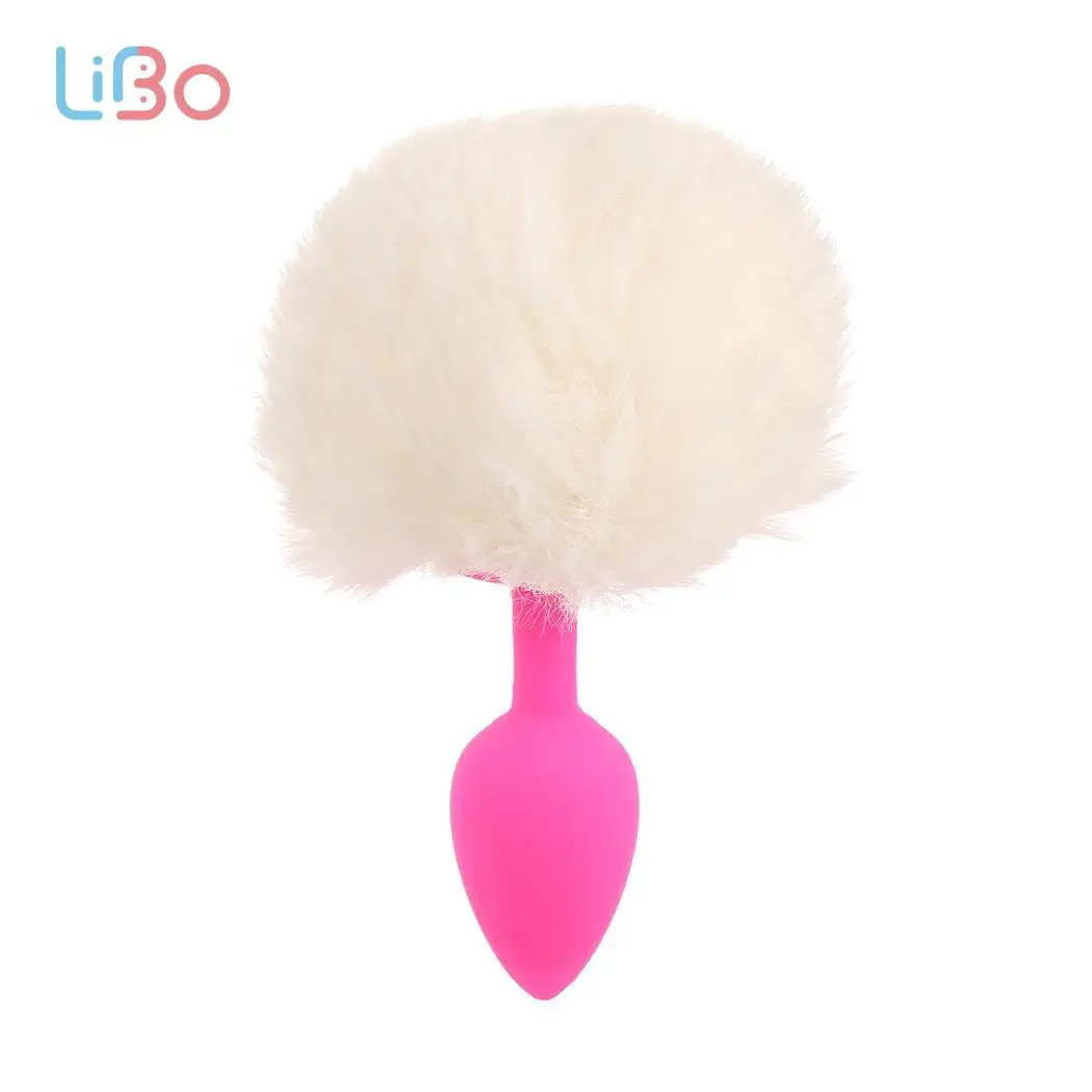 Li bo Анальная пробка хвост начинающих Силиконовый анальный Новый с искусственным