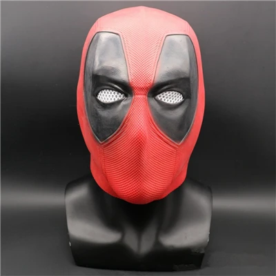 Masks Дэдпул Карнавальная маска Wade Winston Wilson полный шлем латексная маска вечерние Хэллоуин необычный мяч реквизит для косплея на Хэллоуин - Цвет: Masks