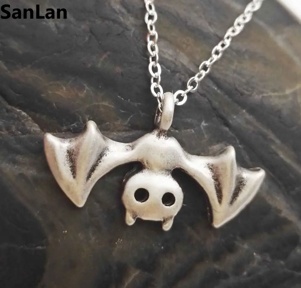 1 шт. Хэллоуин летучая мышь Цепочки и ожерелья ювелирные изделия вампирская