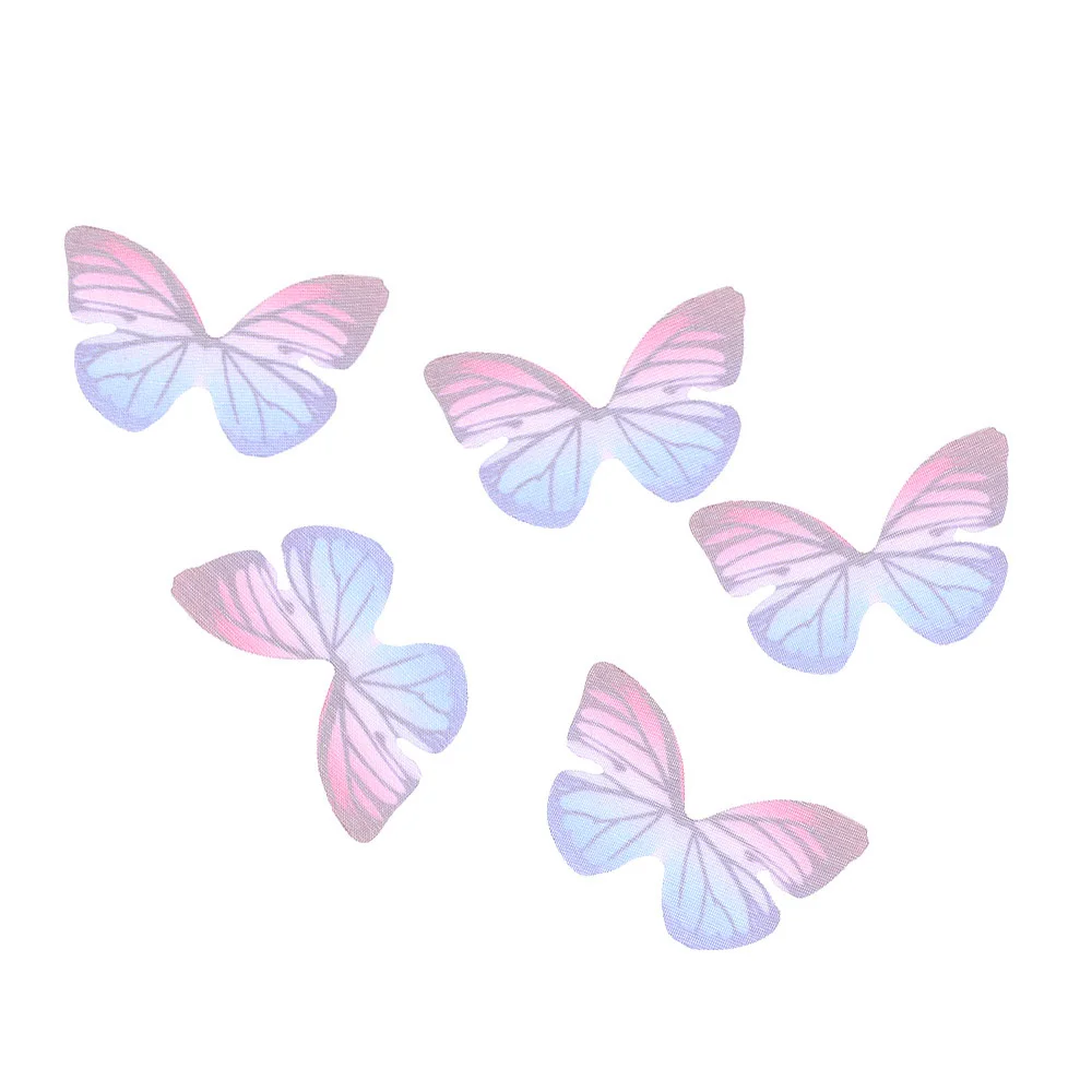 Ожерелье из эферической органзы с бабочкой 5 цветов|Принадлежности для