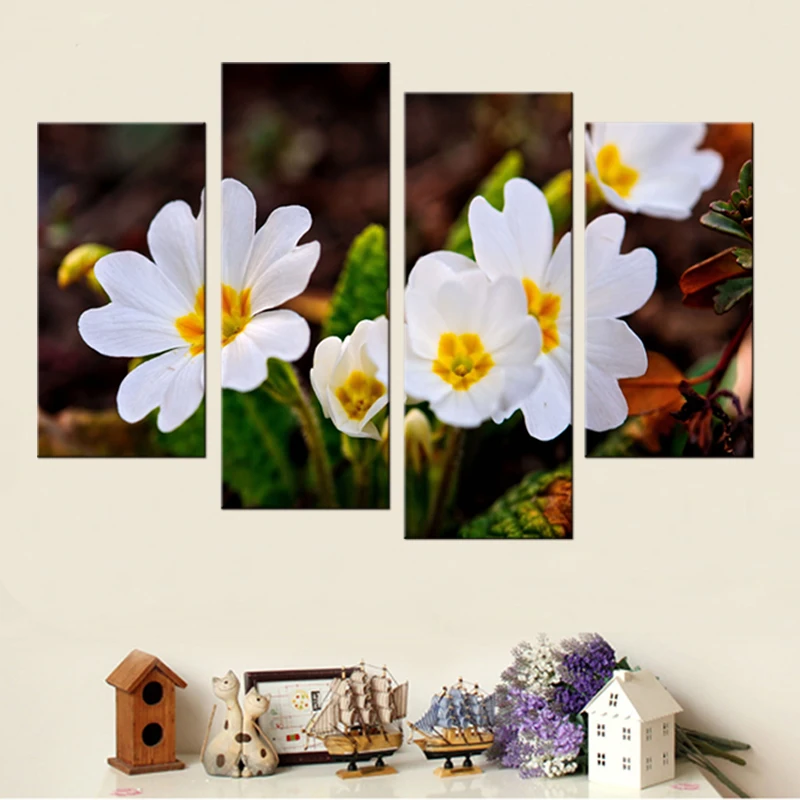 Печать плакатов картины на холсте орхидеи украшения Картина маслом модульная