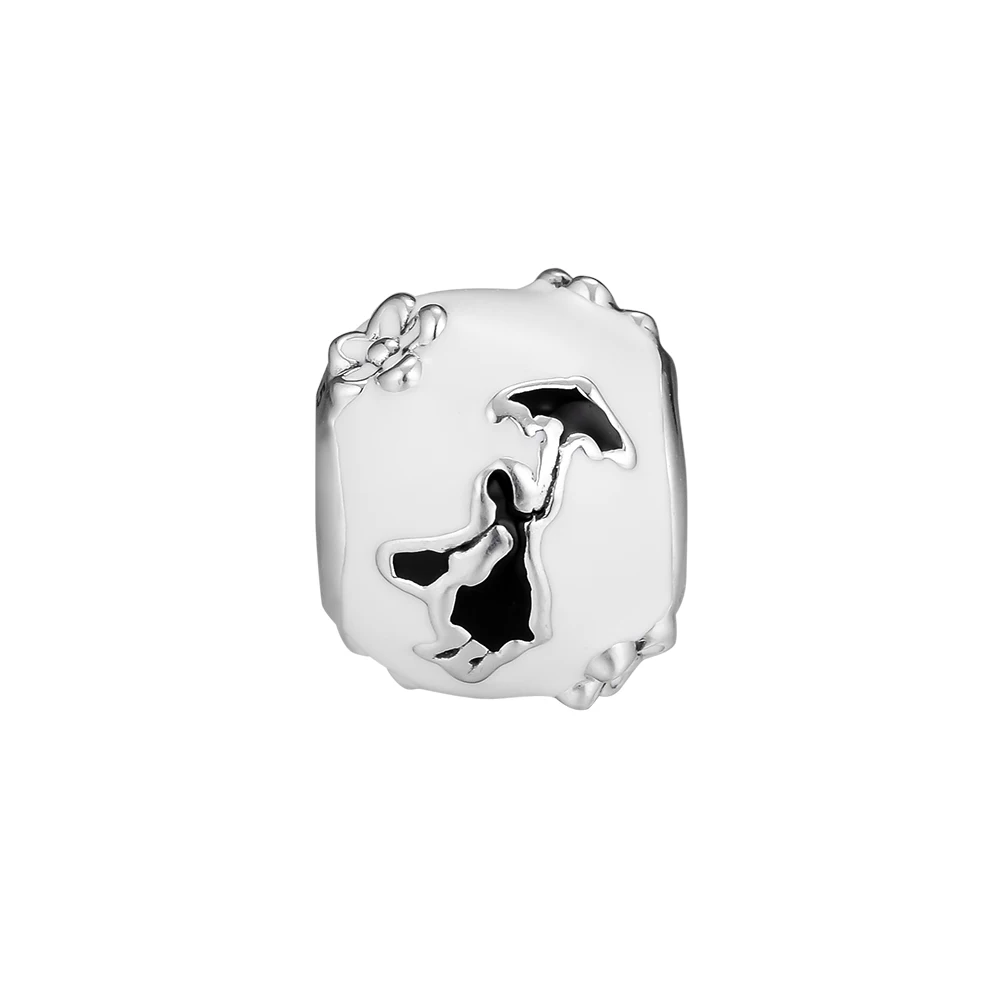 Бусы CKK Mary Poppins Silhouette из стерлингового серебра 925 пробы Женские Ювелирные изделия