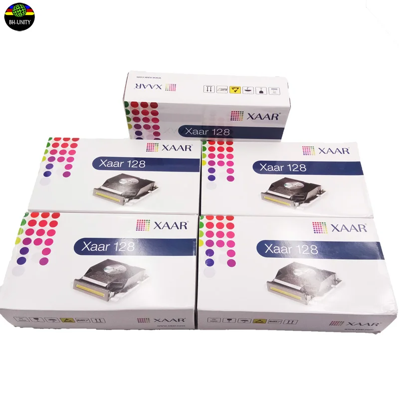 Новая Xaar 128 40PL 80PL печатающая головка(фиолетовая/синяя) 128 360 точек/дюйм 40pl/200 точек/дюйм 80pl печатающая головка для Infiniti/Liyu широкоформатный принтер