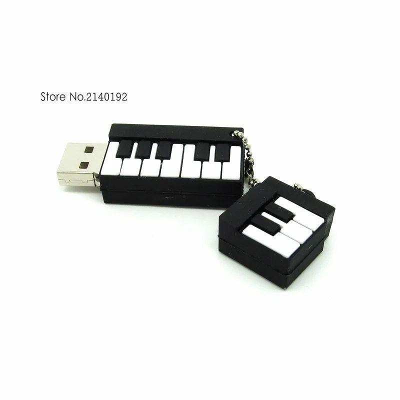 Классический мультфильм пианино USB флеш накопитель 4 ГБ 8 16 оперативной памяти 32