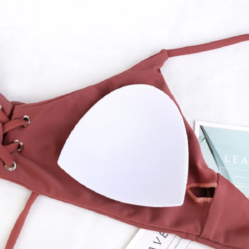 Сексуальный бразильский камея коричневый Низкая Талия пляжные купальники для