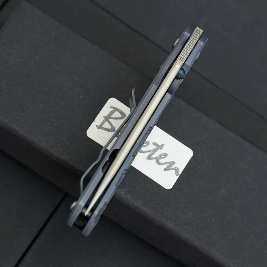 BEKETEN Малый sebenza 21 складной нож D2 лезвие titanium узор ручка Открытый Отдых Охота выживанию Тактический карманные ножи