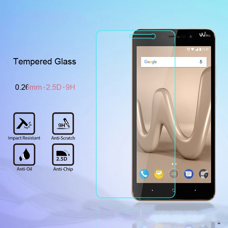 Оригинальная пленка для WIKO LENNY 2 3 Max 4 Plus 5 9H 2.5D Передняя ультратонкая Защита от