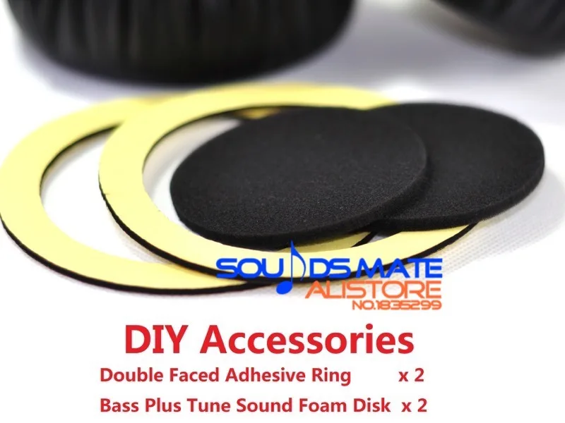 King size DIY бас плюс мягкие амбушюры Подушка для AKG K550 K551 K553 K550 MKII наушники запасные части
