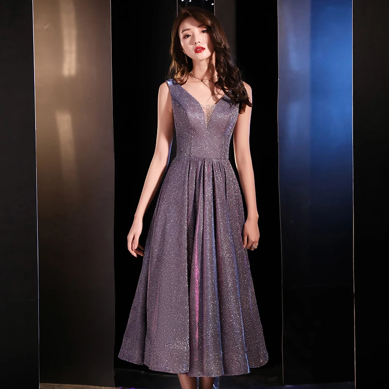 Женское вечернее платье weiyin А-силуэта с рукавом три четверти WY1411 2020 | Свадьбы и