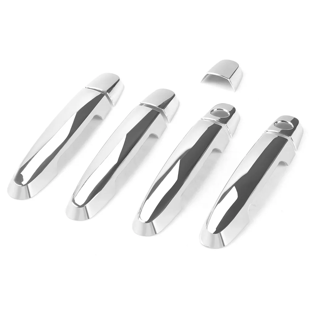 Хромированная крышка ручки двери ABS для Corolla 2003 2013 Toyota Camry 2002 2006 Rav4 2001 2008 Vios