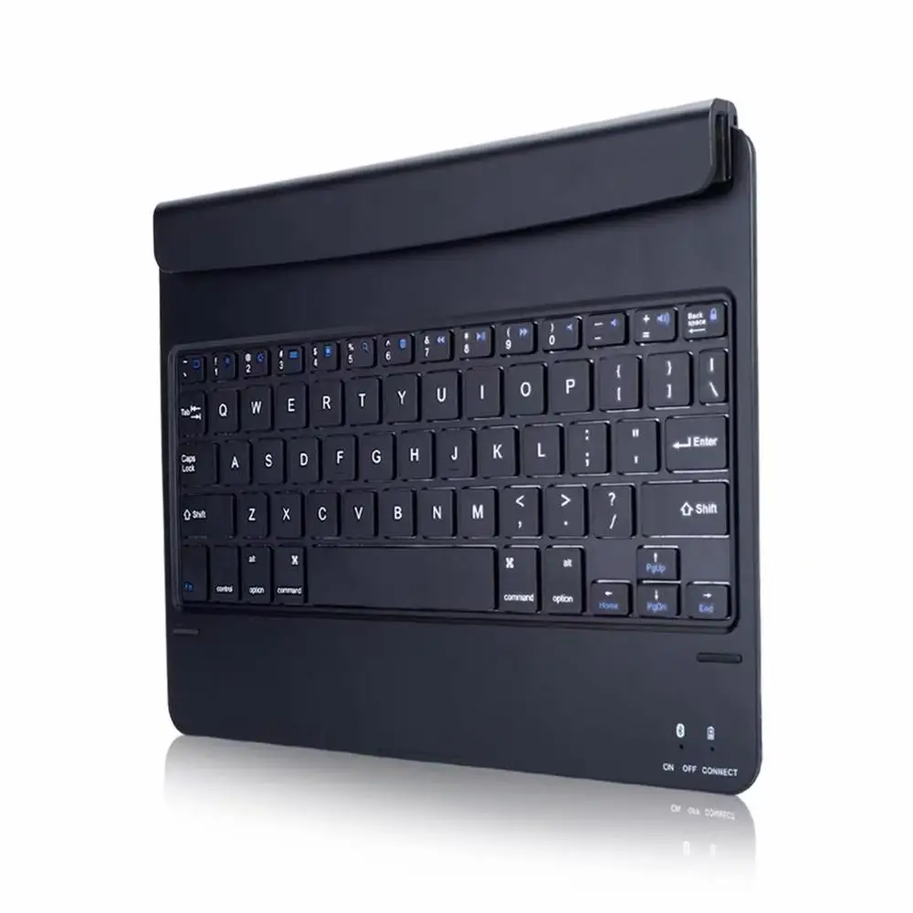 standard keyboard Тонкий русский/Иврит/испанский беспроводной Bluetooth клавиатура док-станция чехол стоячий кейс-держатель для Apple iPad Air iPad5 iPad 5 9," планшет - Цвет: standard keyboard
