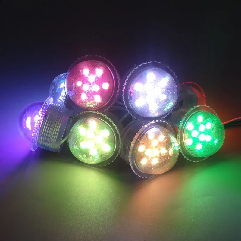 36 мм 9 светодиодный s UCS1903 светодиодный rgb, пиксельный Модуль светильник, адресуемый smd 5050 rgb светодиодный модуль 12 В светильник, 12 В вход, водонепроницаемый IP67