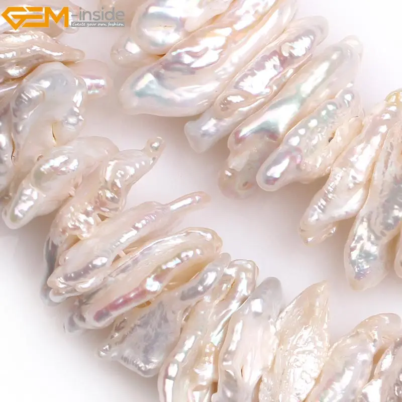 Жемчужные бусины с натуральным черным и белым жемчугом Biwa жемчужные для