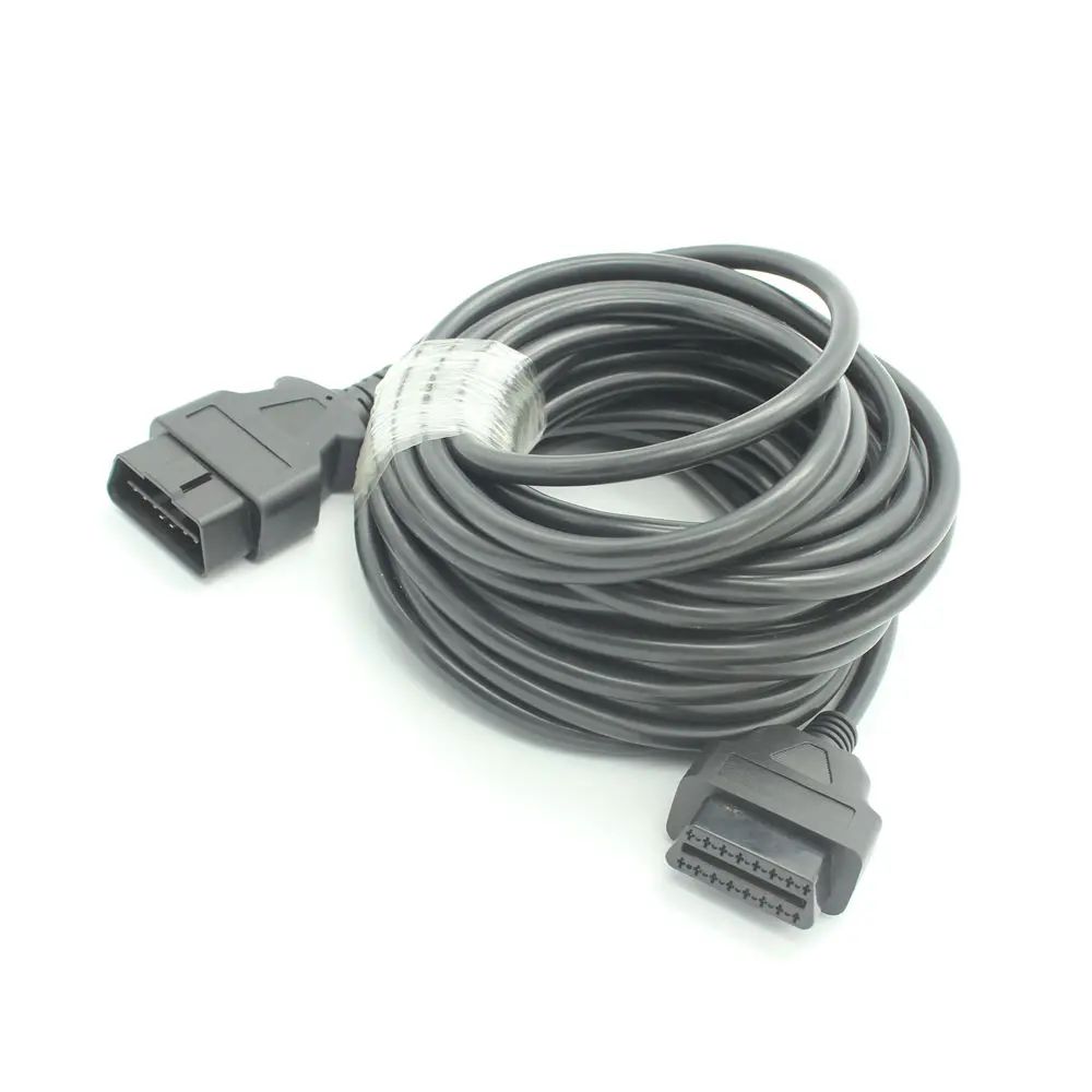 10 м OBD2 16PIN мужского и женского пола Диагностика расширения инструмент