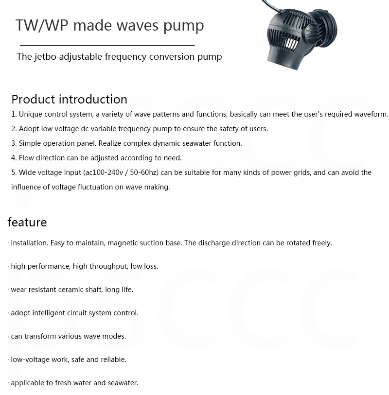 Лучшие продажи волны чайник Jebao WP-10 WP-25 WP-40 WP-60 волна, тем самым позволяя зернам раскрыться контроллер Powerhead насос для морских аквариумных wp10