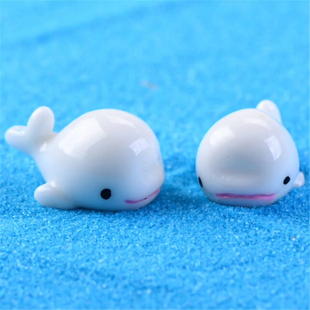 5 шт. супер каваи Мини Дельфин садовое украшение миниатюрное фигурка горшки Фея