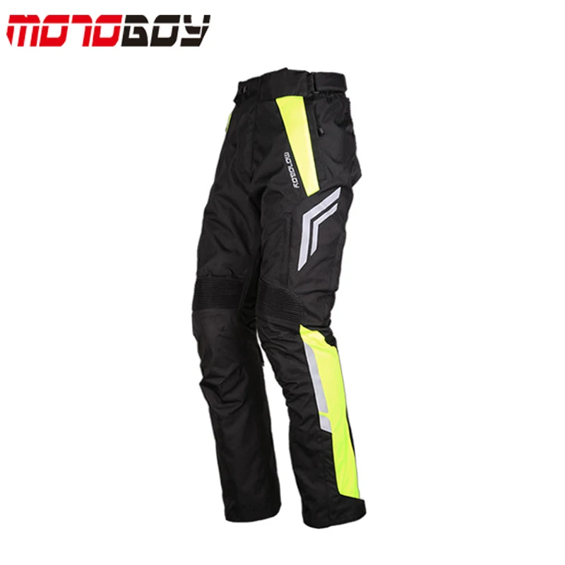 MOTOBOY мотоциклетный костюм Джерси для мужчин и женщин водонепроницаемый и осень зима теплый ралли гоночный костюм четыре сезона - Цвет: P03 Yellow pants