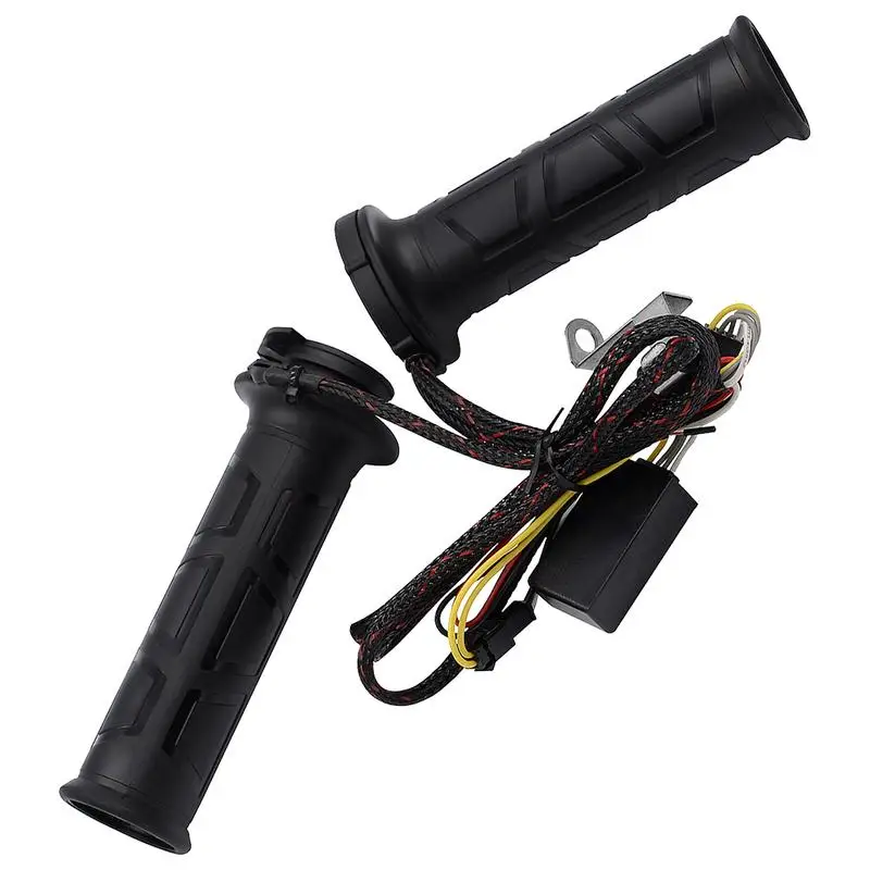 Пара Универсальный руль для мотоцикла ручка нагрева ручки с подогревом