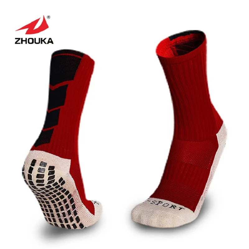2019 Men Summer Running Cotton Rubber Socks Football Soccer High Quality Anti Slip Breathable Women Cycling |