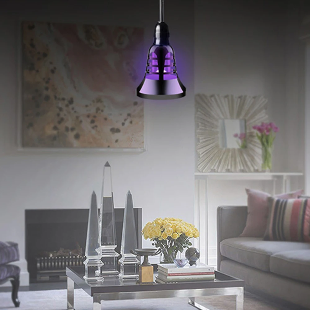 LED Mosquito Killer Lamp Lighting Killing Mosquitoes Dual-Use Household Bug Zapper Electronic Insect Bulb 110V E27 |