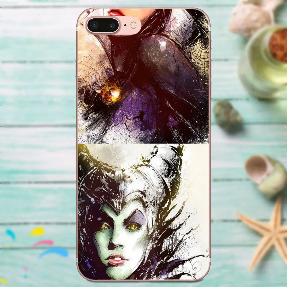TPU мобильный телефон для Xiaomi Redmi Mi Note 7 8 9 SE Pro Lite Go Play Maleficent|Чехлы-накладки| |