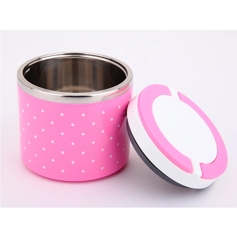 Модная герметичная нержавеющая сталь бенто Студенческая коробка для завтрака