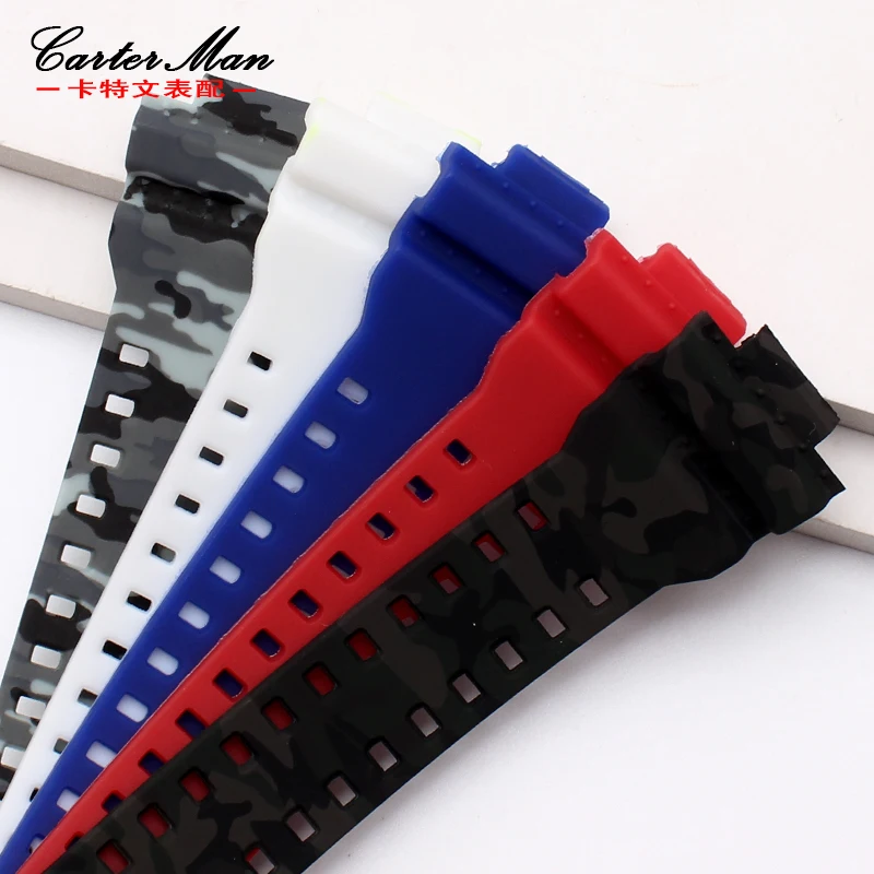 Новый резиновый ремешок высокого качества для GA 110 100 часов 16 мм brecelet|rubber watchband|16mm