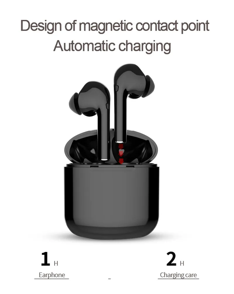 I9X True беспроводные TWS Bluetooth наушники V5.0 наушники Hifi с шумоподавлением Спортивная гарнитура наушники с микрофоном для смартфонов